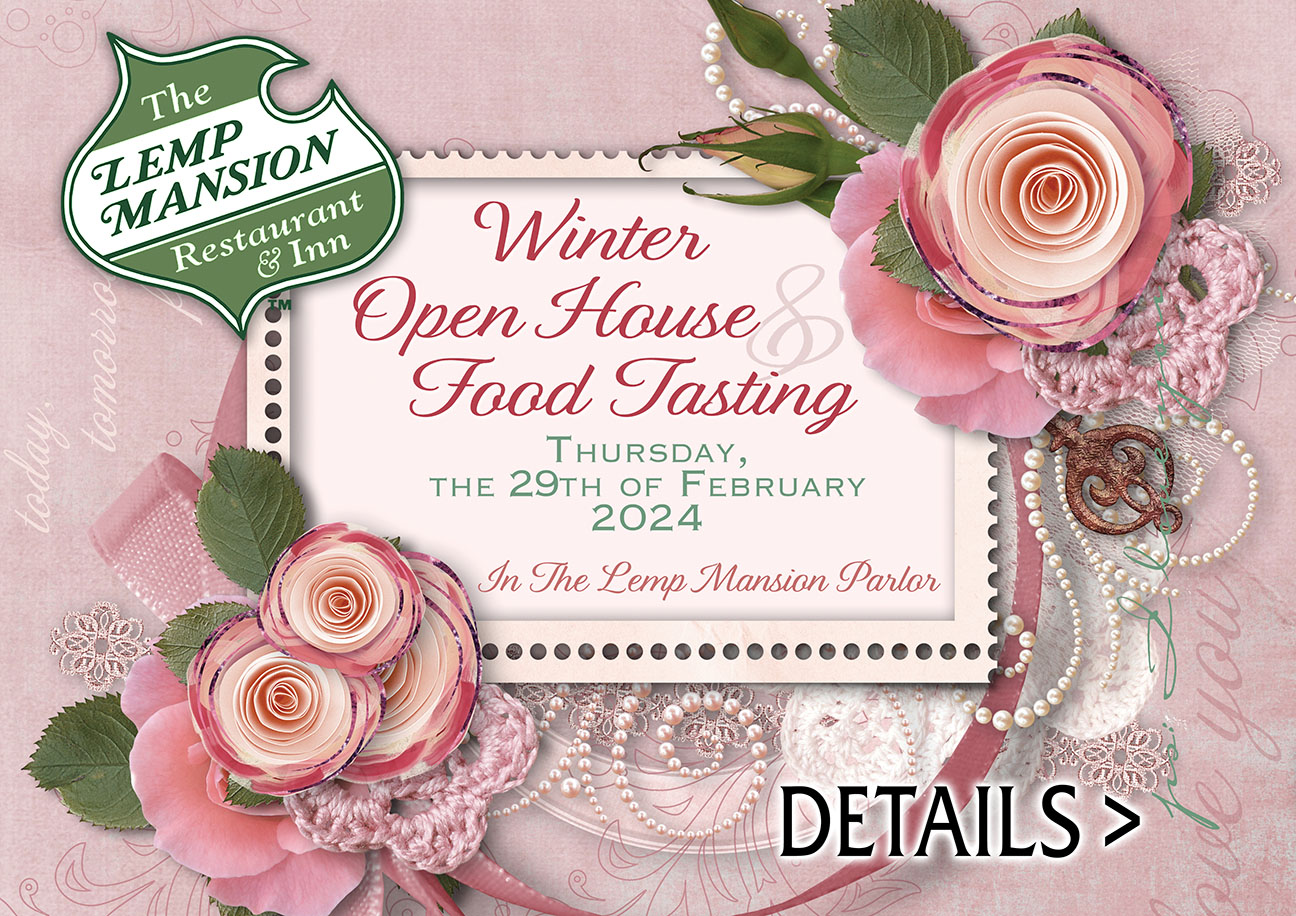 Open House & Food Tasting at the Lemp Mansion link