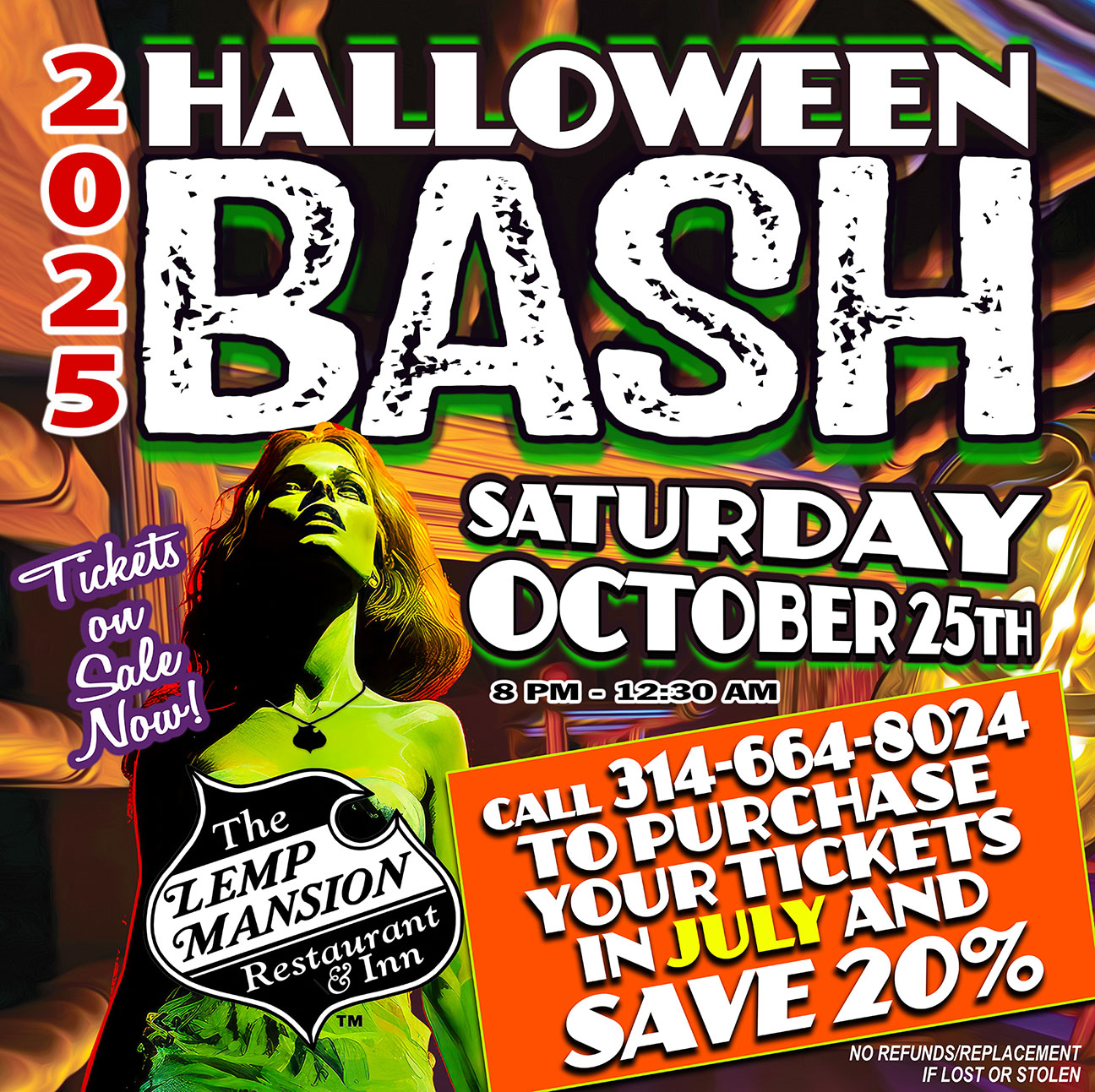 Lemp Mansion Bash discount