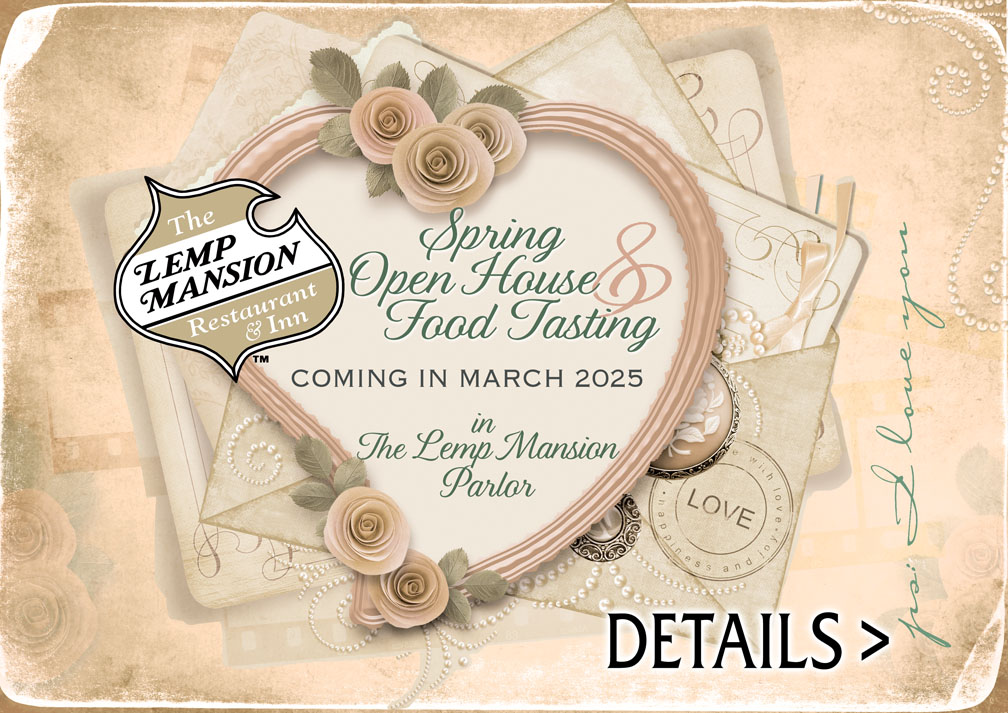 Open House & Food Tasting at the Lemp Mansion link