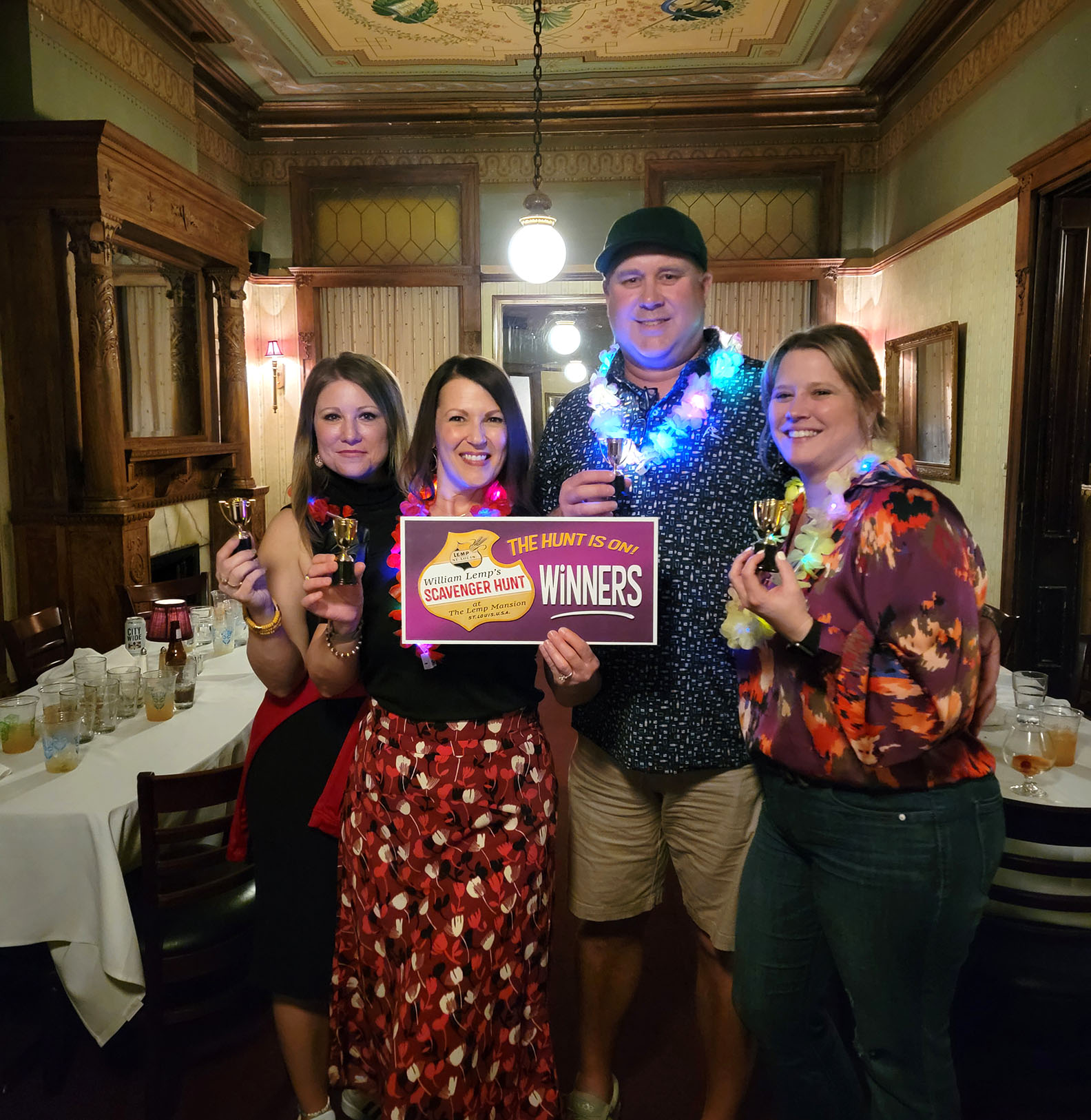 lemp mansion Scavenger Hunt winners