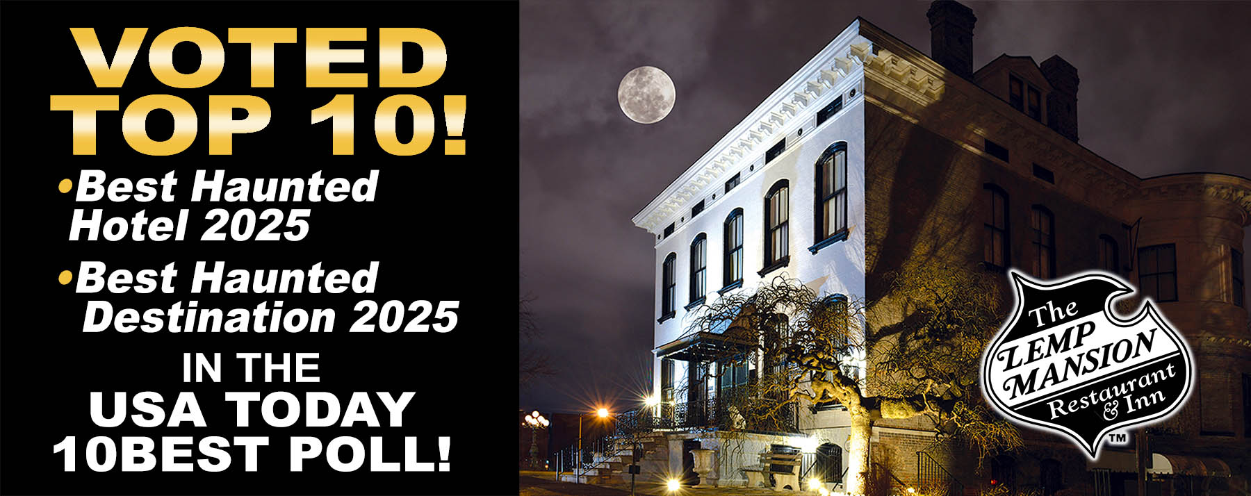 Spend the Night in the Lemp Mansion Voted 10Best in USA TODAY